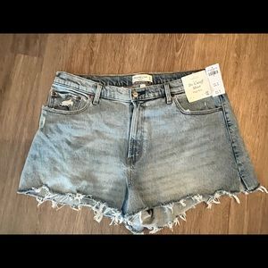 Abercrombie curve love high rise 90s short